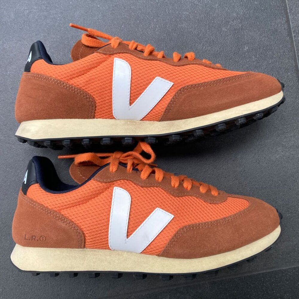 Veja™ Rio Branco Sneakers pumpkin/white size 39 EU / 8 US Women